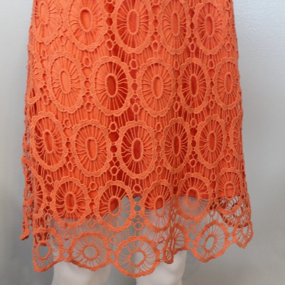 LC Lauren Conrad Crochet Open-Back Sleeveless Dress - Picture 3 of 8